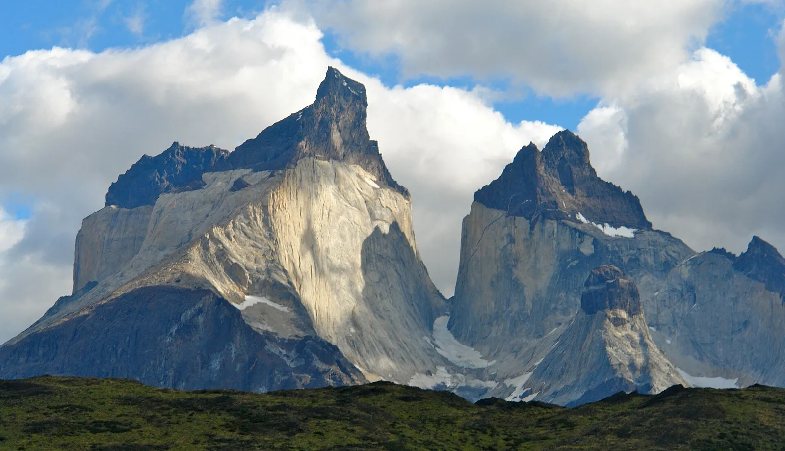 Cuernos del Paine no Parque Torres del Paine, na Patagônia chilena