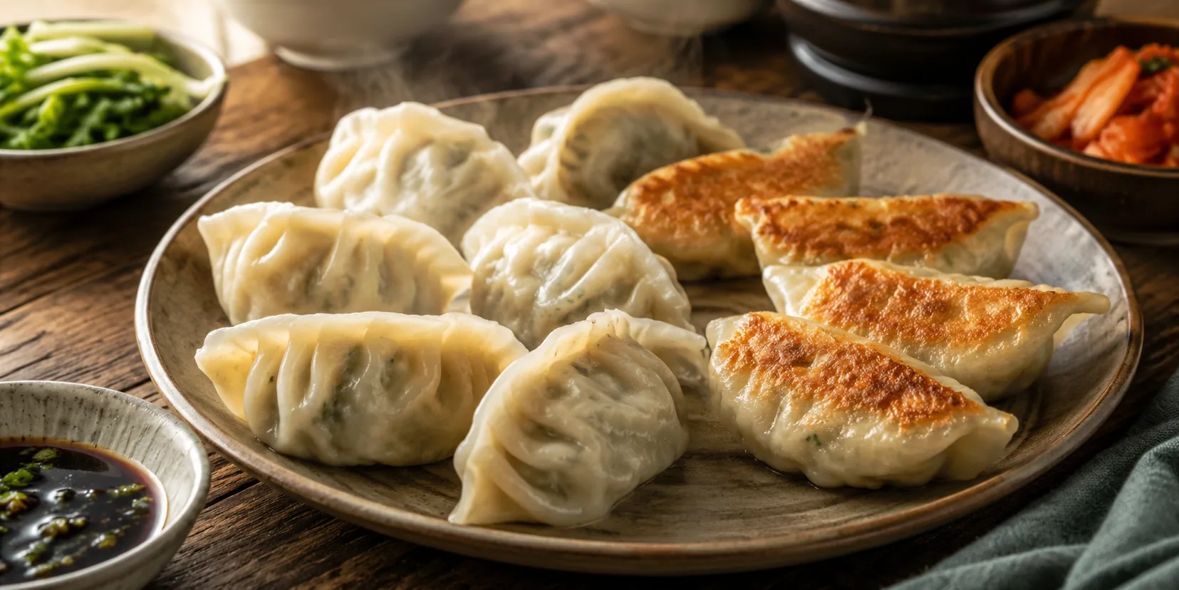 Mandu, dumplings coreanos recheados