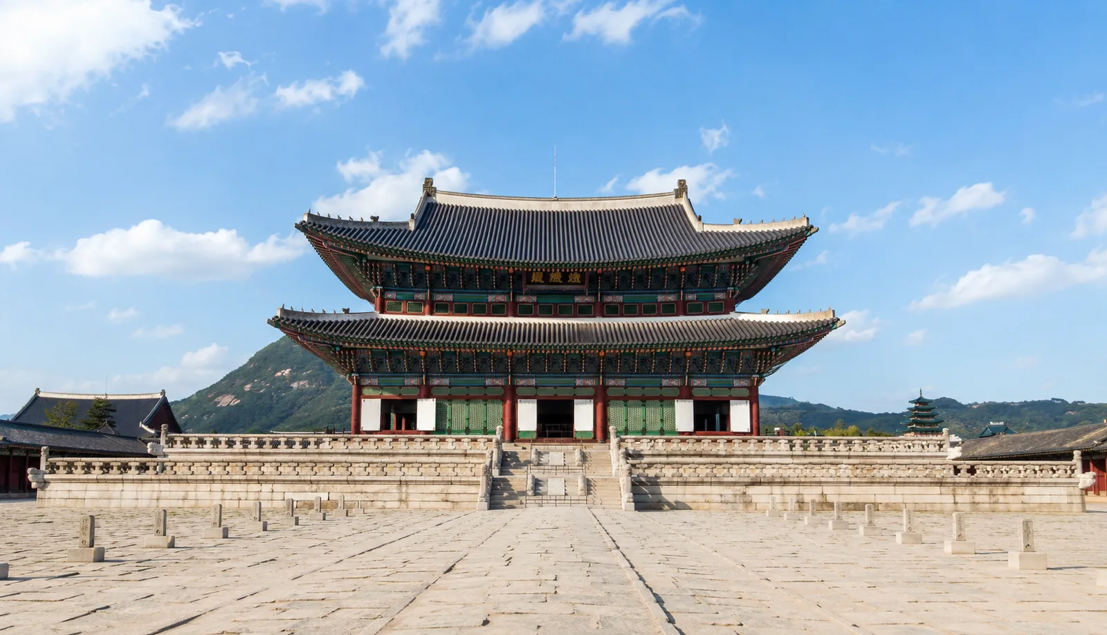 Palácio Gyeongbokgung em Seul