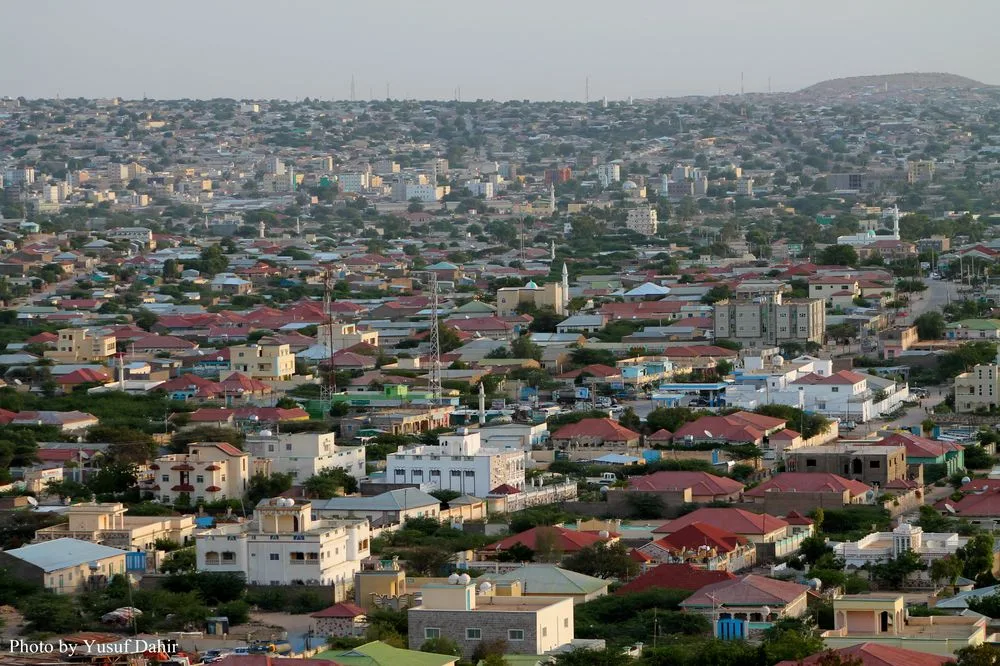 Vista da cidade de Hargeisa, capital da Somalilândia