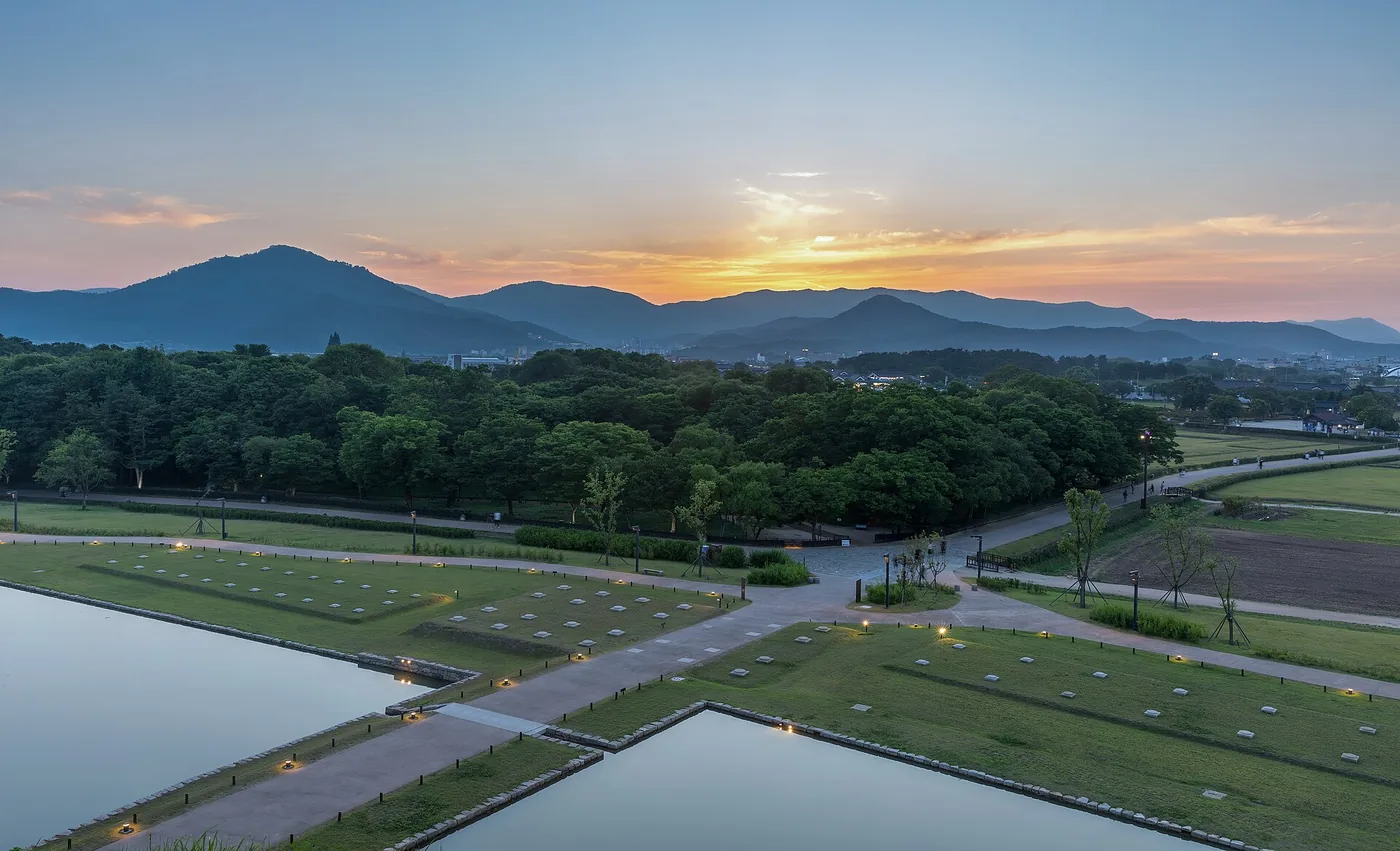 Túmulos reais de Daereungwon, em Gyeongju